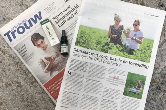 Wedihemp cbd olie in Trouw