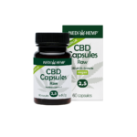 cbd capsules raw 2,5% wedihemp