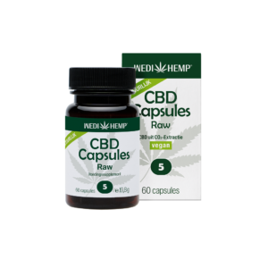 cbd capsules raw 5% wedihemp